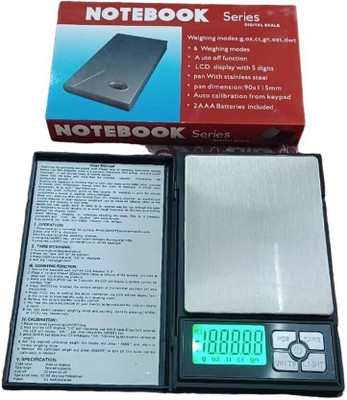WEIGHOUSE 500 Gr. Capacity Digital Jewellery Scale With 2 AAA Cells For Home & Lab Purpose Weighing Scale(Black)
