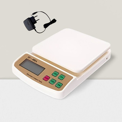 CITYCART Multi-Purpose Food Weight Machine For Kitchen 10 kg Digital machine 5 Weighing Scale(White)