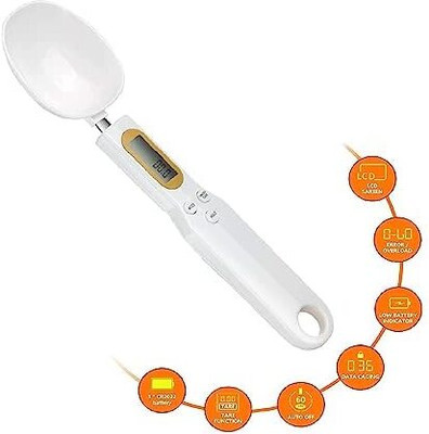 DGBMART DIGITAL SCALE MEASURING SPOON Plastic Sugar Spoon(Pack of 1)
