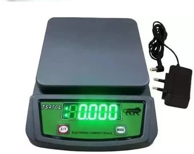 D-DEVOX BS- 470 10kg made in India SB COMPACT Weighing Scale(Grey)