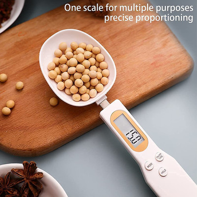 ActrovaX Innovative Food Weigh Scale Gram Measuring Spoon Weighing Scale(White)