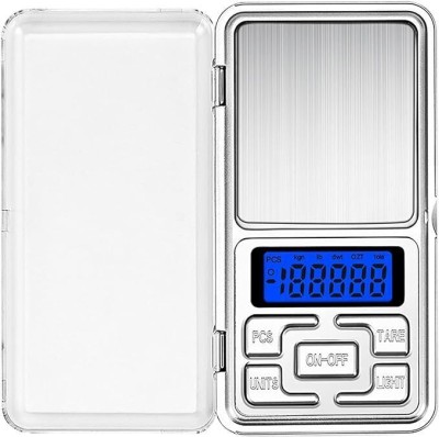 BTS 200g/0.01g Digital Pocket Scale with Tare Function and LCD Display Weighing Scale(Silver)