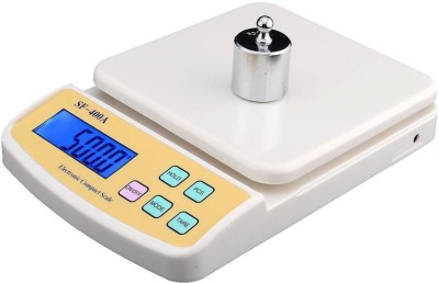 MOBONE 10 Kg Weight Scale Lcd Kitchen Weight Scale Machine Measure for measuring fruits,shop,Food,Vegetable,vajan,offer,kata,weight machine Weighing Scale Weighing Scale(White)