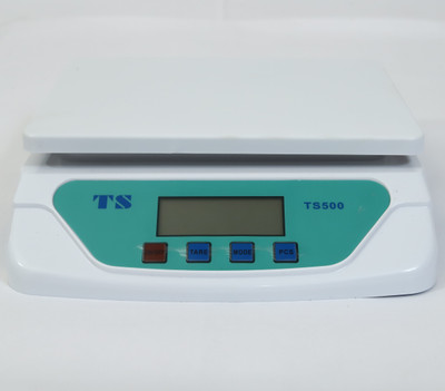 MSNL NEW TS-500 KITCHEN SCALEE POWER UP TO 30KG/1GM AA BATTERY Weighing Scale(off-White)