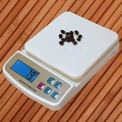 ASTOUND Weight Machine With Back light LCD Display Weighing Scale(White)