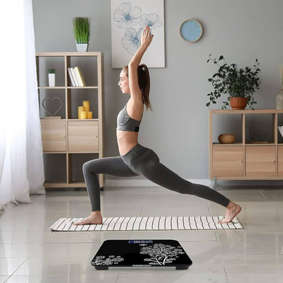ABHIGAMYAH Body Weight Bathroom Weighing Scale Weighing Scale(balck)