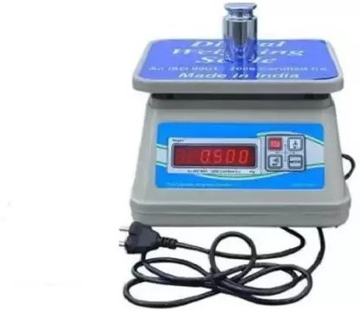 D-DEVOX SB-KH ABS- BABA SHYAM COUNTER TABLE TOP 30 KG MOVEX Weighing Scale(Blue, White)