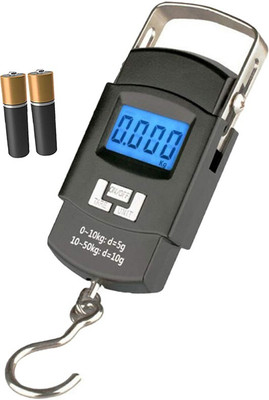 Cqari Digital Luggage Weighing Scale Lcd Screen 50Kg Weight Capacity C211QA Weighing Scale(Multicolor)