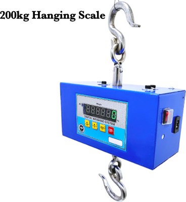 star-tech 200 kg Hanging scale Weighing Scale(Blue, lite green)