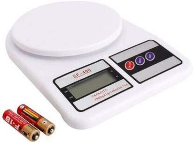 BoldFire Machine Multipurpose Electronic Weight Scale Weighing Scale (White) Weighing Scale(White)