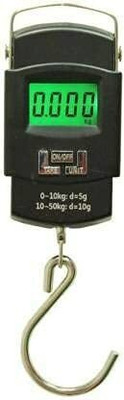 Nac Global Mini 50Kg Digital Luggage Weighing Scale with LED Display for Heavy luggage Weighing Scale(Black)