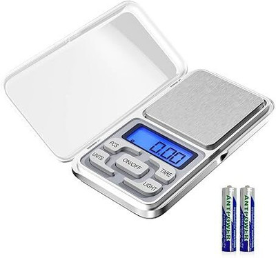 BTS Precision Balance 500g / 0.01g Digital Electronic Scale with LCD Backlit Display Weighing Scale(Silver)
