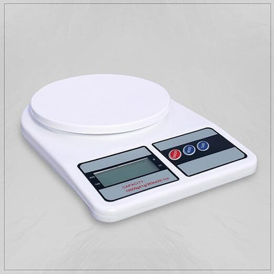 NUCLETRIC Electronic Digital Kitchen Scale 10-kg For Home Baking, Fitness & Balanced Diet Weighing Scale(Multicolor)