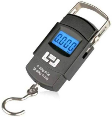Kelo 50Kg Weight Checking Machine For Luggage KKal129 Weighing Scale(Black)