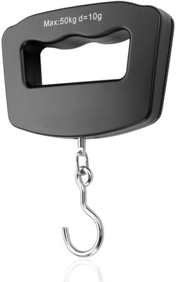 ASTOUND Portable 50kg 10g Digital Electronic Luggage Scale For Travel-1pc Weighing Scale(Black)