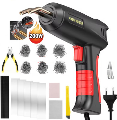 SERPLEX Plastic Welder Machine 200W with 900Pcs Staples Kit Transformer Welding Machine