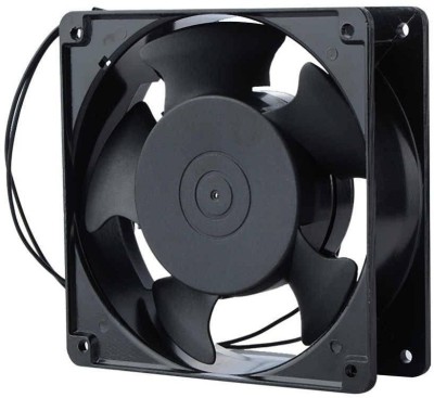 Divinext Small 3 inch – 220V/240V AC Cooling Fan – 80mm Industrial Panel Fan Axial Fan 80 mm Exhaust Fan(Black)