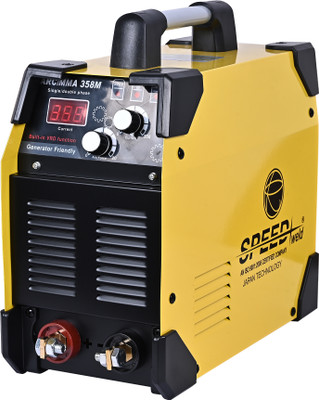 speedweld ARC/MMA 358M Welding Machine 300 350 Amp, Portable,1/2 Phase with Accessories Inverter Welding Machine