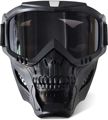 JAQUMA Dragon Face mask for safety mask Motorbike Helmet(Black)