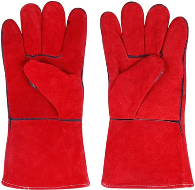 Vaibhavi Solid Protective Men Gloves