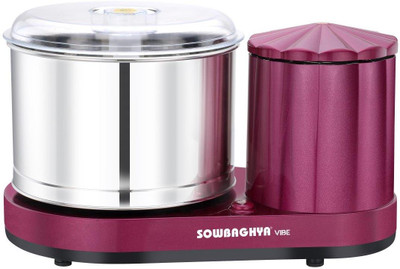Sowbaghya VIBE(DTP6907) Wet Grinder(Metallic Pink)