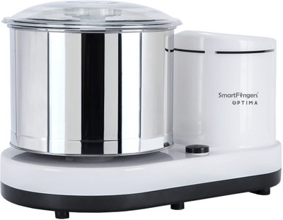 SMARTFINGERS Optima Table Top 2L Wet Grinder(White)