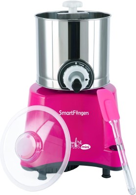 SMARTFINGERS Comfort Plus Table Top Mini Wet Grinder(Pink)