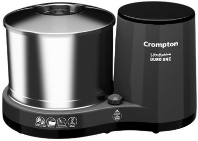 Crompton ACGW-DURO ONE Wet Grinder(Grey, Black)