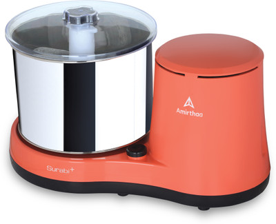 Amirthaa Surabi+ Wet Grinder(Red)