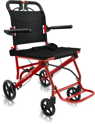 KosmoCare Eco-Glide Lightweight Transporter Wheelchair Manual Wheelchair(Attendant-propelled Wheelchair)