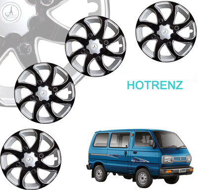 Jetnix CAR WHEEL CAP/WHEEL STROME DEGINE ''SILVER_BLACK''12-INCH Wheel Cover For Maruti Omni, Zen, Eon, Alto(12.0 inch)