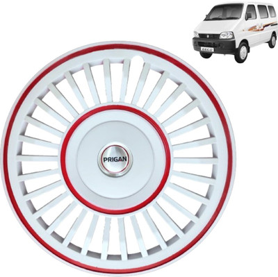 PRIGAN Eeco Vintage White Red 13 INCH Wheel Cover For Maruti Eeco(13.0 inch)
