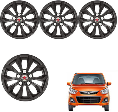 CuboDePlato Wc_visnBlk_13In_Alto_K10_New Wheel Cover For Maruti Alto K10(13.0 inch)