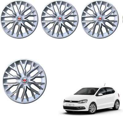 CuboDePlato Delta-Silver Wheel Cover For Volkswagen Polo Exquisite(15.0 inch)
