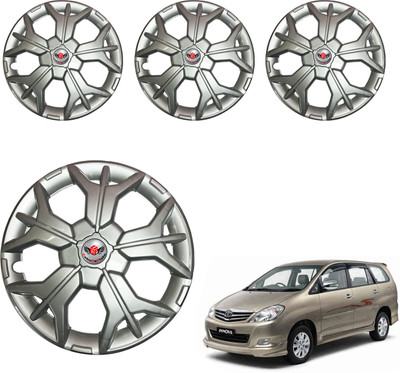 CuboDePlato Sharp Silver Wheel Cover 15In Innova Wheel Cover For Toyota Innova 2.5 GX (Diesel) 7 Seater(15.0 inch)