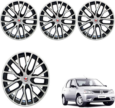 CuboDePlato DeltaBlk DC For 14In Logan Wheel Cover For Mahindra Logan(14.0 inch)
