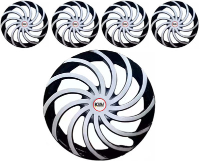 Kunj Autoetch 14 Inch Wheel Cap Double Color Snake Wheel Cover For Universal For Car Universal For Car(14.0 inch)