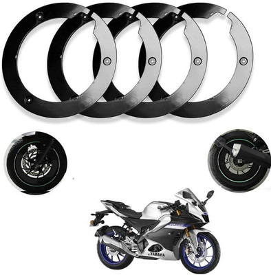 MDAA 17 inch Wheel All Universal Bike Set of 4 Compatible with Yamaha FZ25 V3 Wheel Cover For NA NA(17.0 inch)