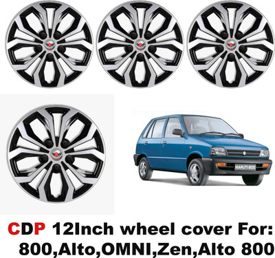 CuboDePlato CDP_furyDc_12Inch_800 Wheel Cover For Maruti 800, Alto, Alto 800, Zen, Omni, Alto 800 LXI, Alto 800 STD(12.0 inch)