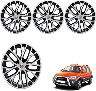 CuboDePlato DeltaBlk DC For 14In Etios Cross Wheel Cover For Toyota Etios Cross(14.0 inch)