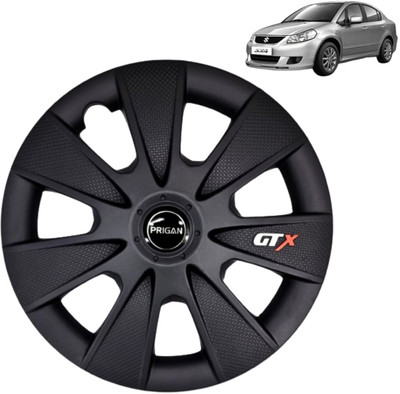 PRIGAN SX4 GTX Matte Black 15 INCH Wheel Cover For Maruti SX4(15.0 inch)