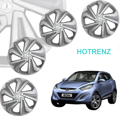 ALPINEZO Cars Wheel Cap/WHEEL COVER 12 INCH Set of 4 , CORONA SILVER 12 Wheel Cover For Universal For Car Universal For Car(14.0 inch)
