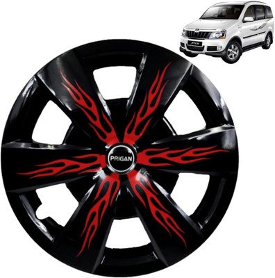 PRIGAN Xylo Firebolt Black Red 15 INCH Wheel Cover For Mahindra Xylo(15.0 inch)