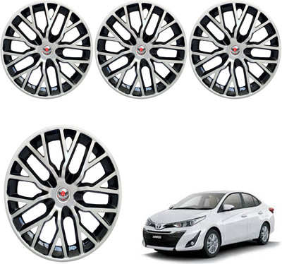 CuboDePlato DeltaBlk DC For 15In Yaris Wheel Cover For Toyota Yaris G CVT(15.0 inch)