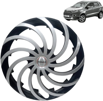 PRIGAN Eeco CYCLONE Silver Black 13 INCH Wheel Cover For Maruti Eeco(13.0 inch)