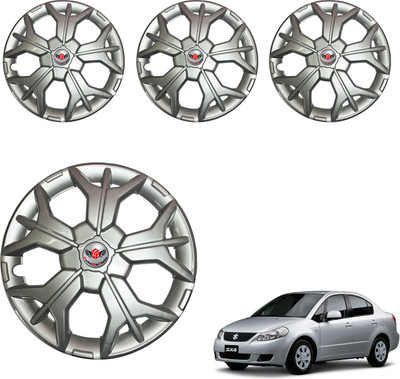 CuboDePlato Sharp Silver Wheel Cover 15In SX4 Wheel Cover For Maruti SX4(15.0 inch)