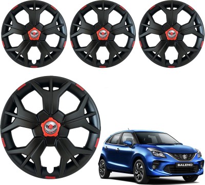 CuboDePlato Sharp Black Wheel Cover 15In Baleno Wheel Cover For Maruti Baleno Alpha Diesel(15.0 inch)