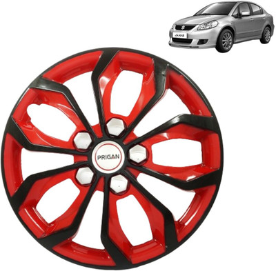 PRIGAN SX4 Vision Black Red 15 INCH Wheel Cover For Maruti SX4(15.0 inch)