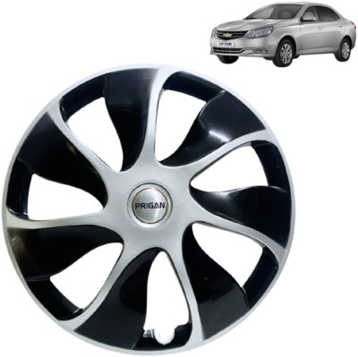 PRIGAN Optra Urban Silver Black 14 INCH Wheel Cover For Chevrolet Optra(14.0 inch)