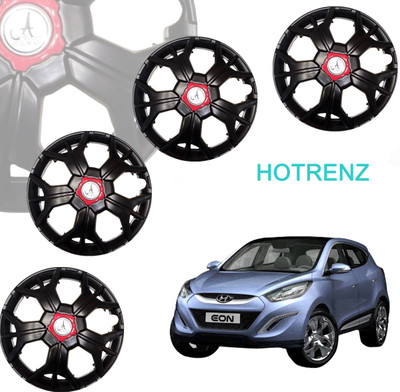 ALPINEZO Cars Wheel Cap/WHEEL COVER 12 INCH Set of 4 , SHARP MET BLACK 12 Wheel Cover For Universal For Car Universal For Car(14.0 inch)